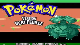 une photo d'Ã©cran de Pokemon Vert Feuille sur Nintendo Game Boy Advance